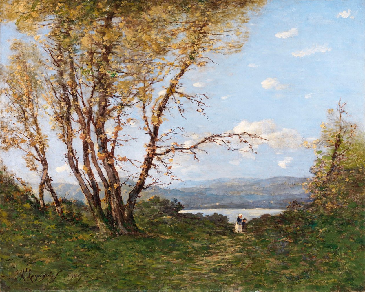 Maisema tekijältä Henri-Joseph Harpignies