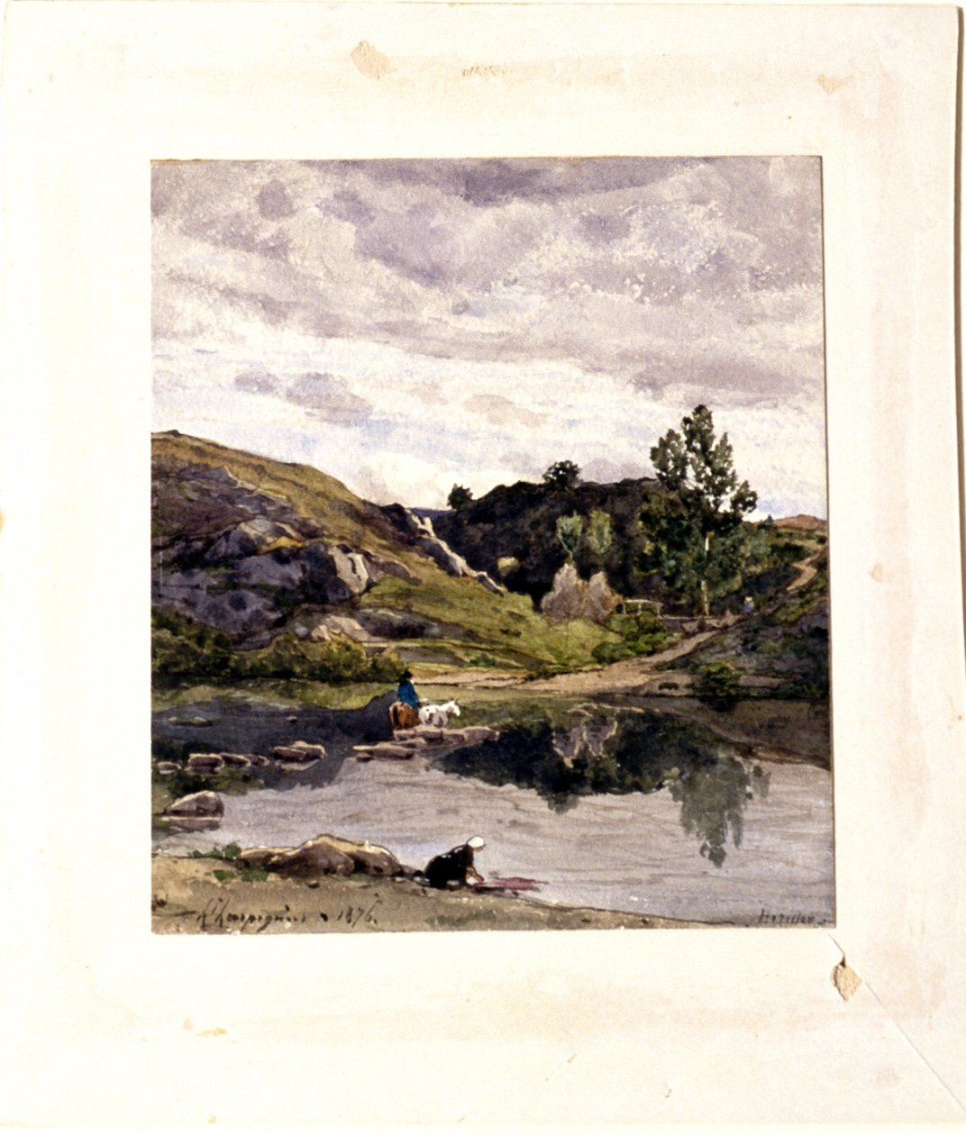 Jokimaisema tekijältä Henri-Joseph Harpignies
