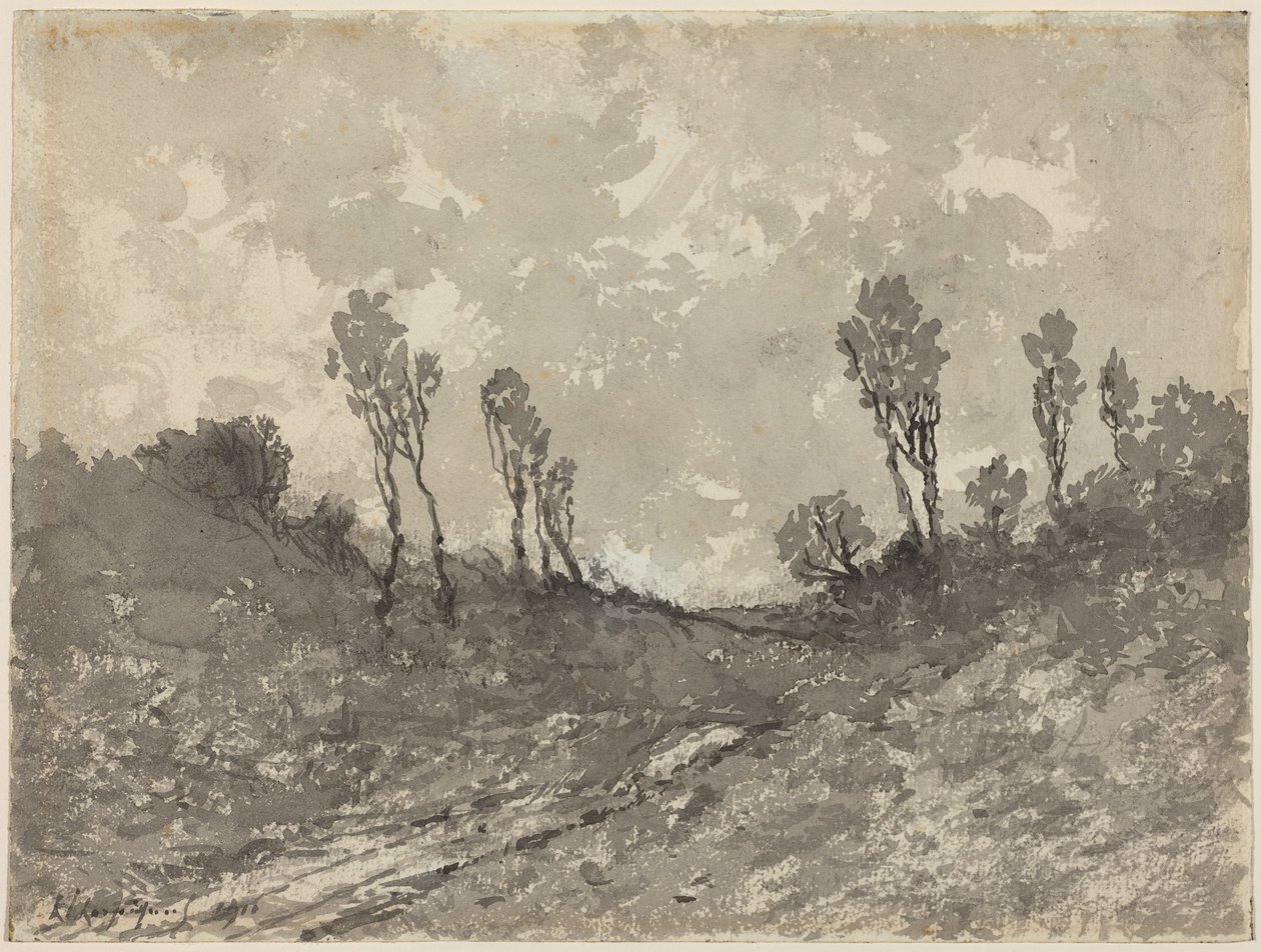 Tie Hérissonissa tekijältä Henri-Joseph Harpignies
