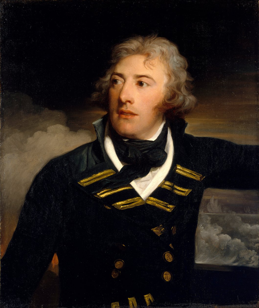 Kapteeni Joseph Sydney Yorke (1768-1831), noin 1787-95 (öljy kankaalle). tekijältä Henri Pierre Danloux