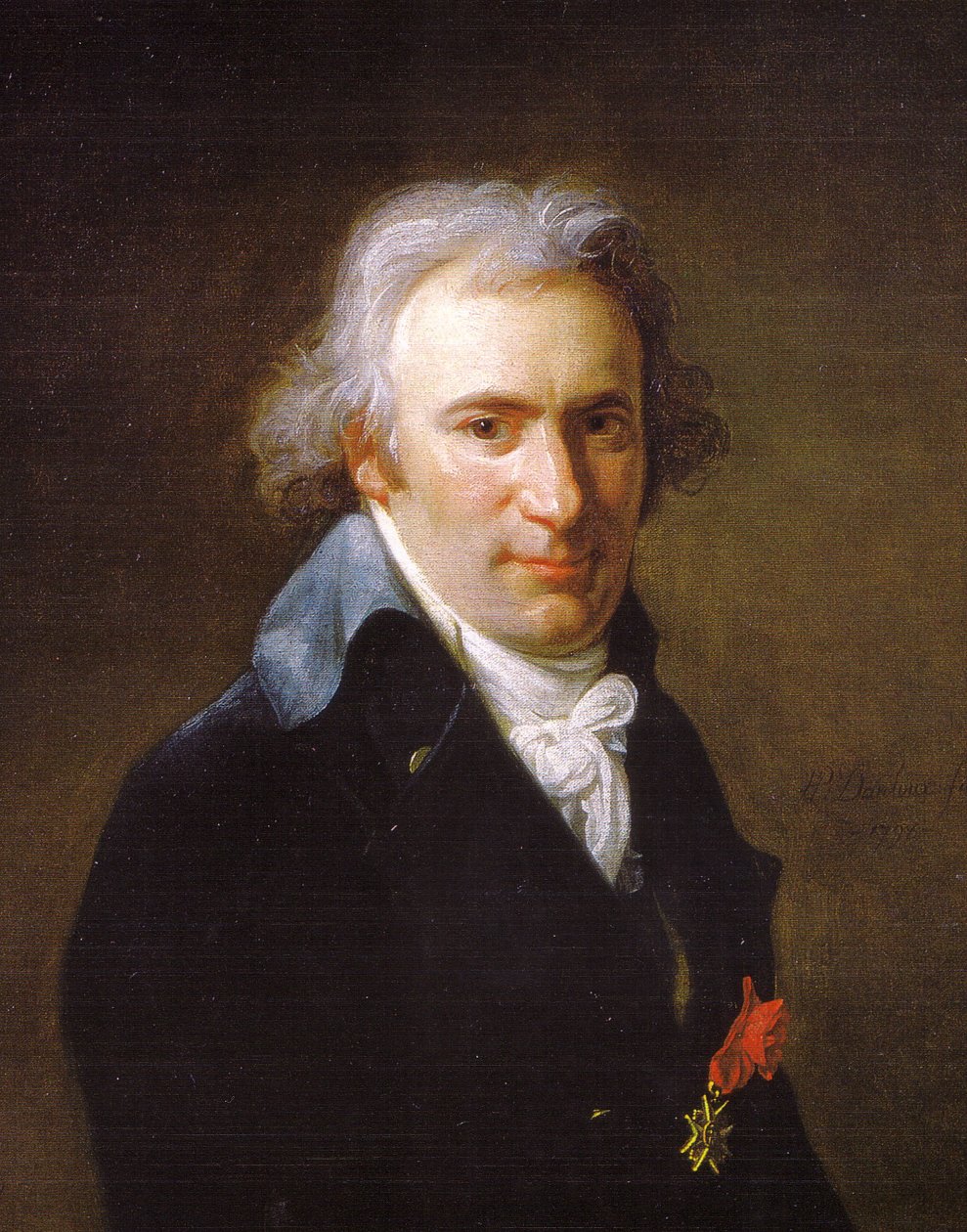 Jean-Baptiste Canthaney, tunnettu nimellä Cléry, Ludvig XVI:n kamaripalvelija (1759-1809). tekijältä Henri Pierre Danloux