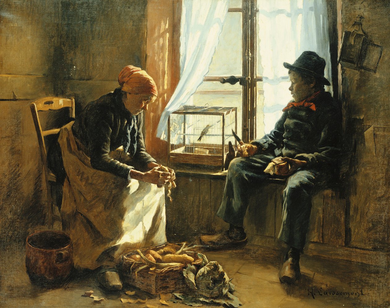 Talviaurinko; talviaurinko, tekijältä Henri Adolphe Laissement