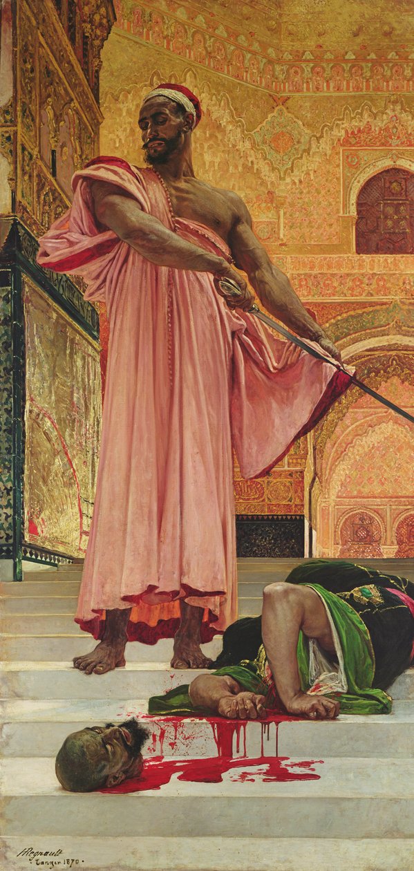 Teloitus ilman oikeudenkäyntiä maurien kuninkaiden alaisuudessa Granadassa tekijältä Henri Alexandre Georges Regnault