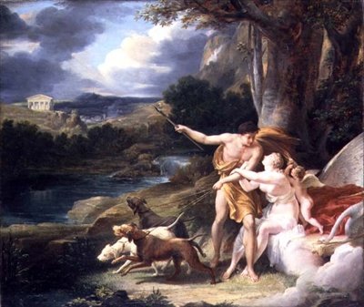 Venus ja Adonis tekijältä Henri Alexandre Georges Regnault