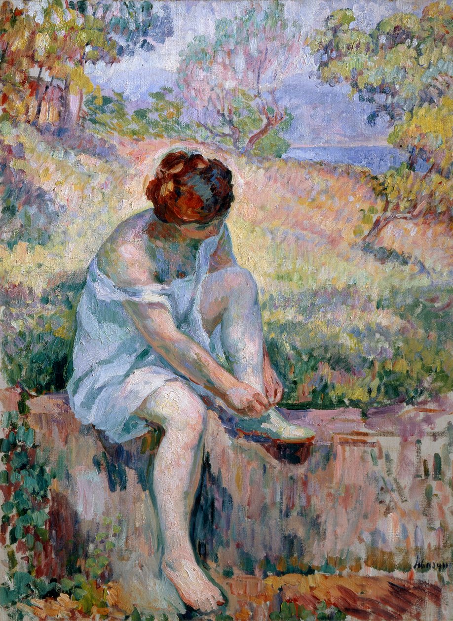 "Ennen uimista", 1906-1907. tekijältä Henri Lebasque