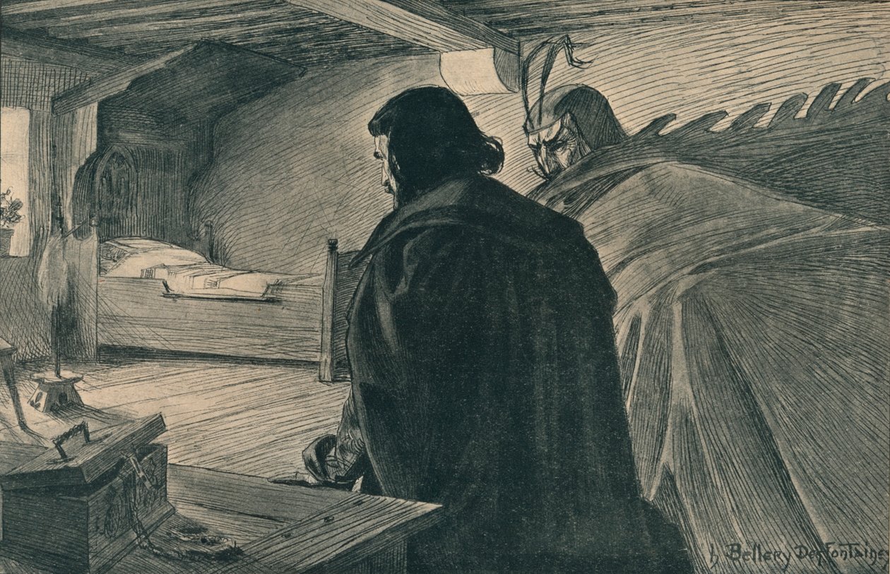 "Faust Margueriten kammiossa", 1900 tekijältä Henri Bellery Desfontaines