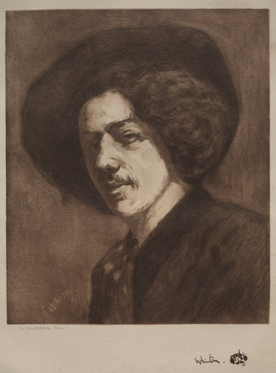 James McNeill Whistler. tekijältä Henri Charles Guérard