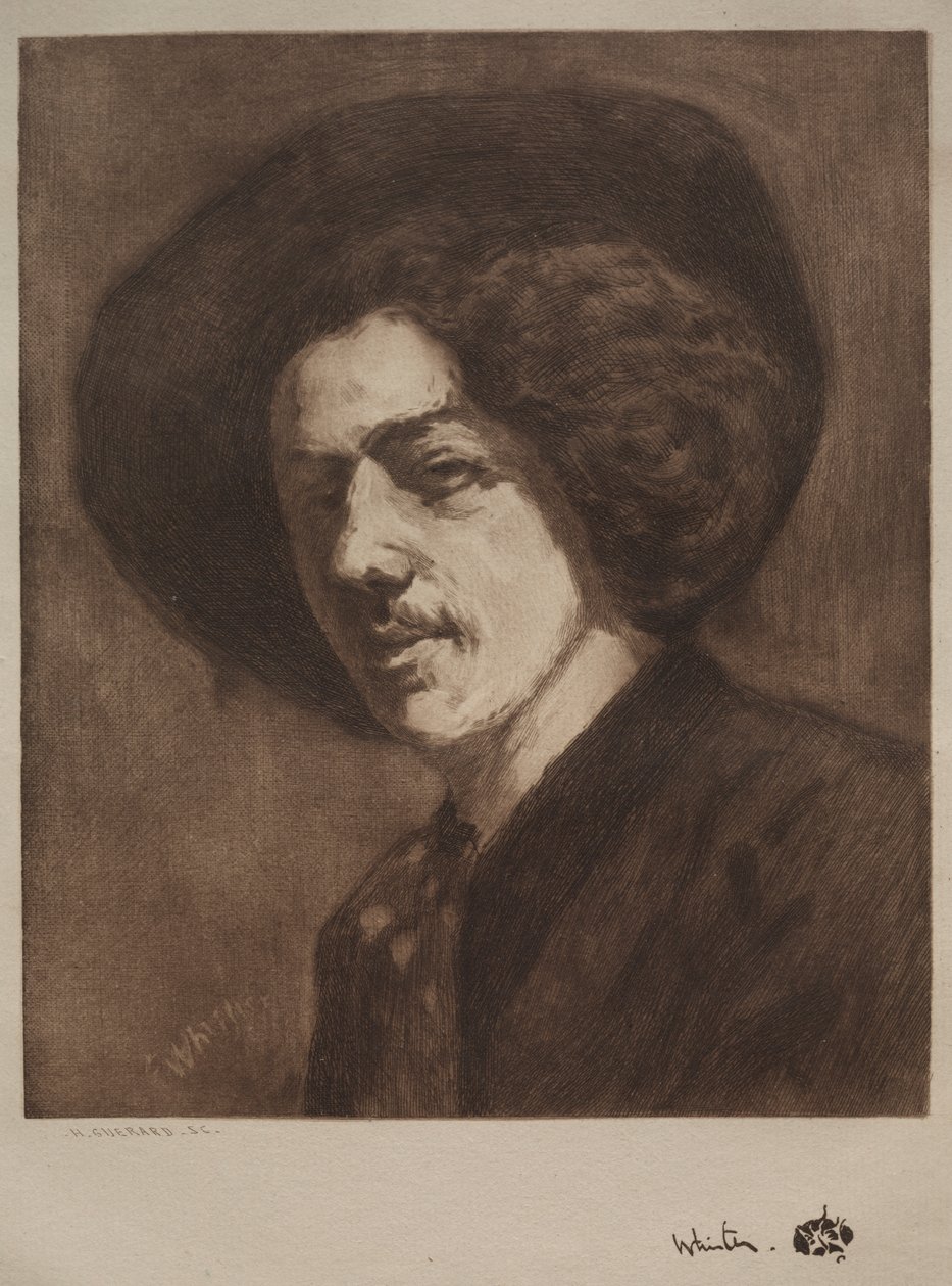 James McNeill Whistler tekijältä Henri Charles Guérard