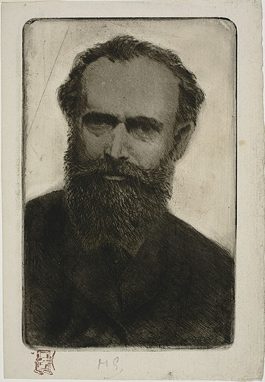 Manetin muotokuva tekijältä Henri Charles Guérard