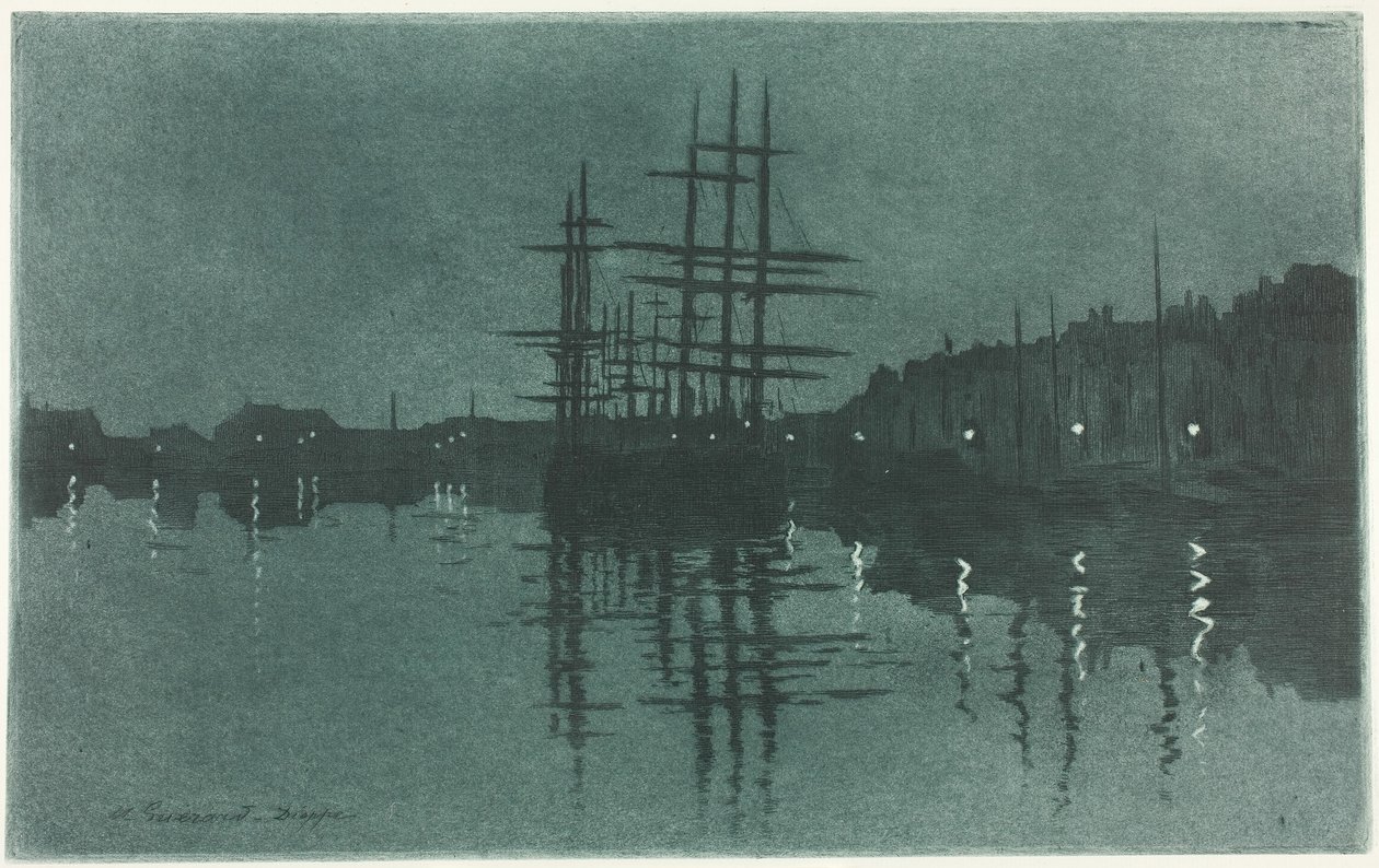 Dieppen allas tekijältä Henri Charles Guérard