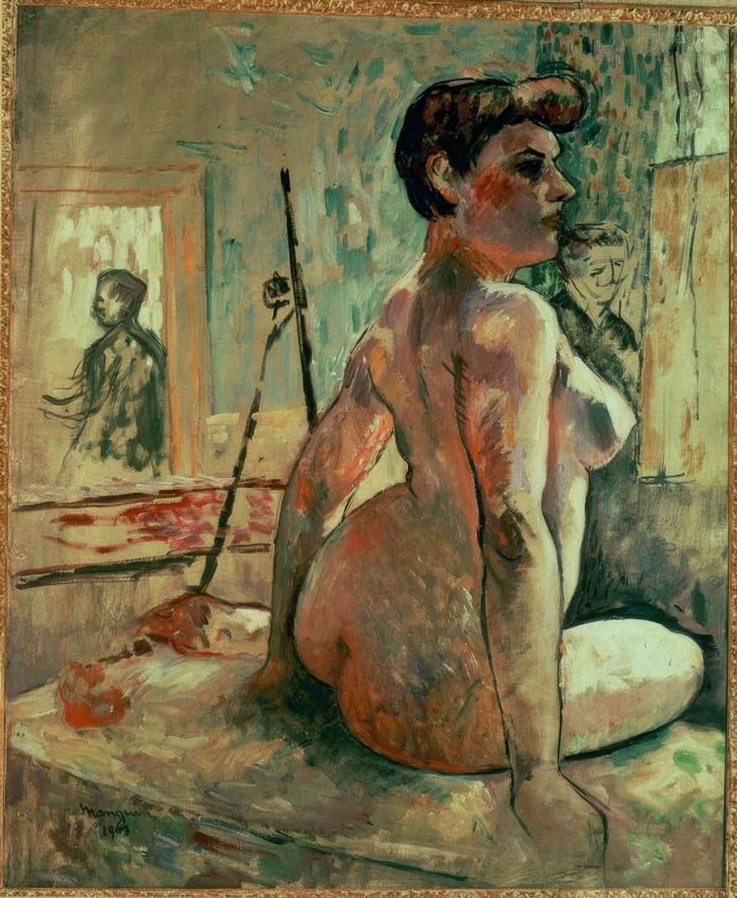 Alaston studiossa tekijältä Henri Charles Manguin