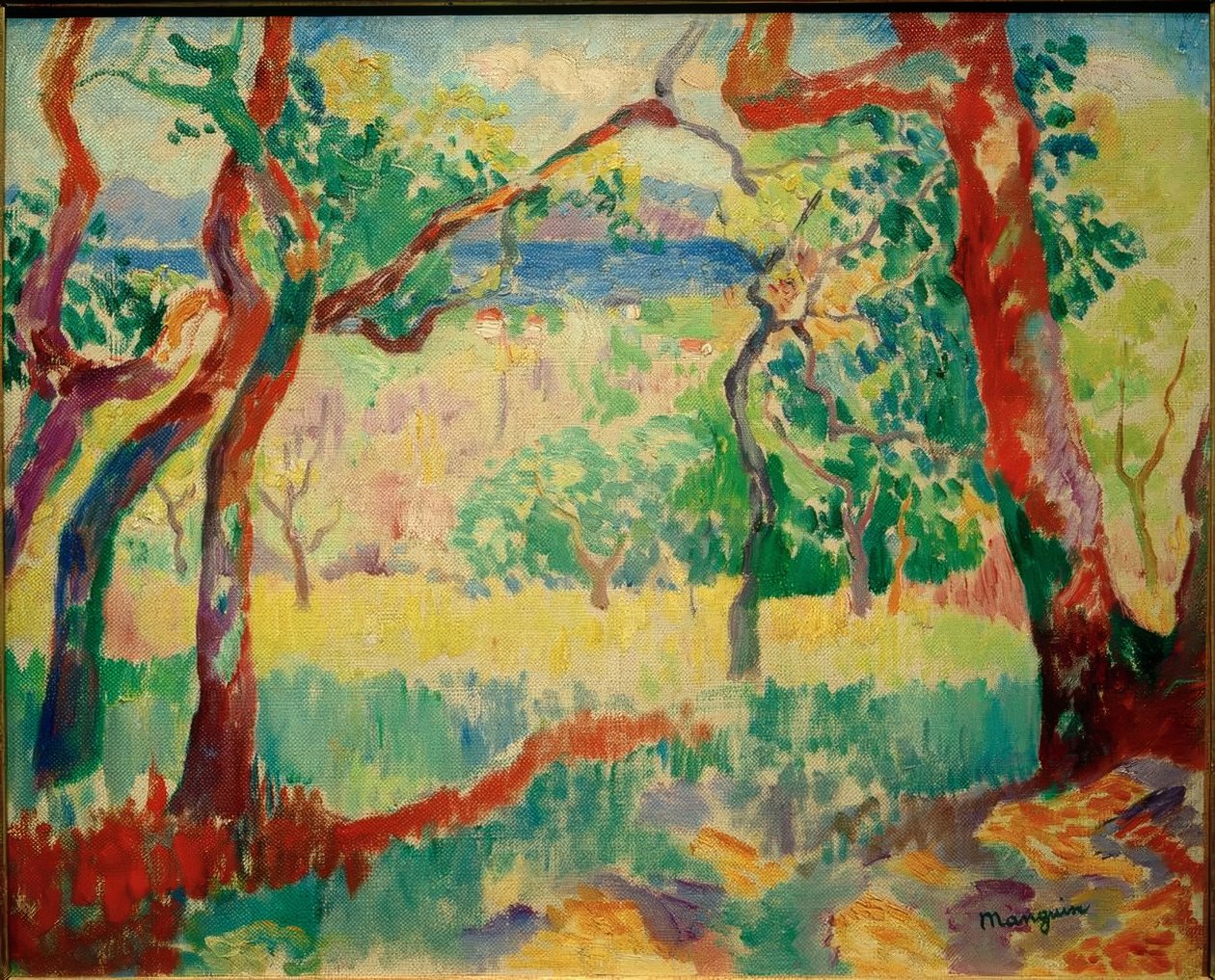 Le Vallon, Villa Demière tekijältä Henri Charles Manguin