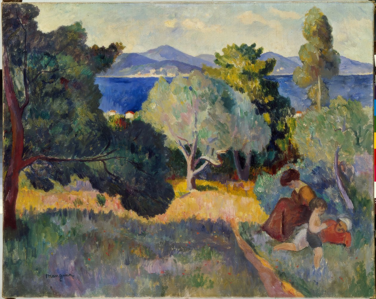 Saint Tropez tekijältä Henri Charles Manguin