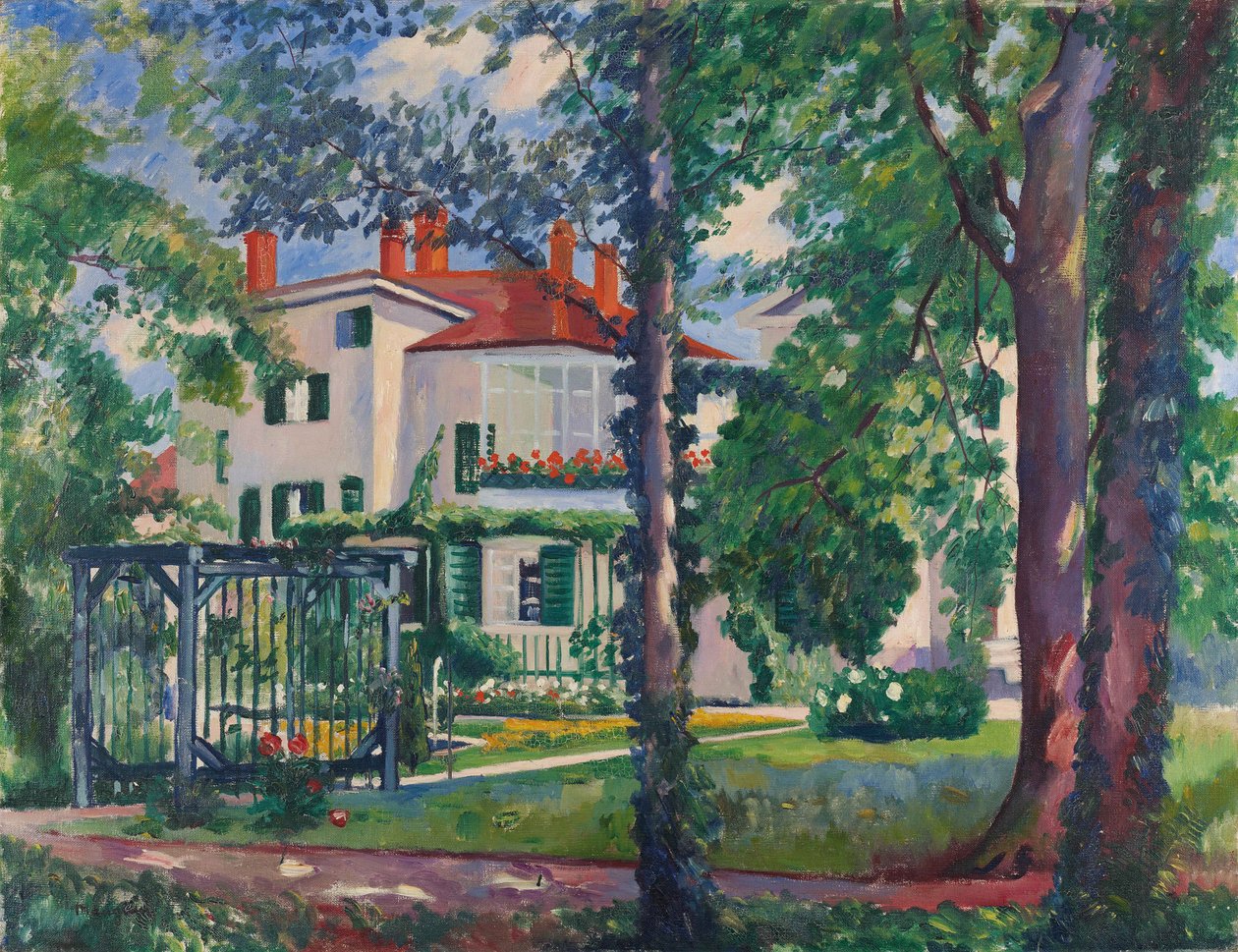 Villa Flora, Winterthur, 1912. tekijältä Henri Charles Manguin