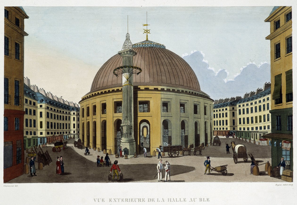 Halle au Blé -rakennuksen ulkopuoli - Courvoisier