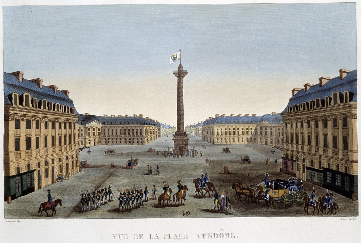 Place Vendôme - Pariisi, Courvoisier tekijältä Henri Courvoisier Voisin
