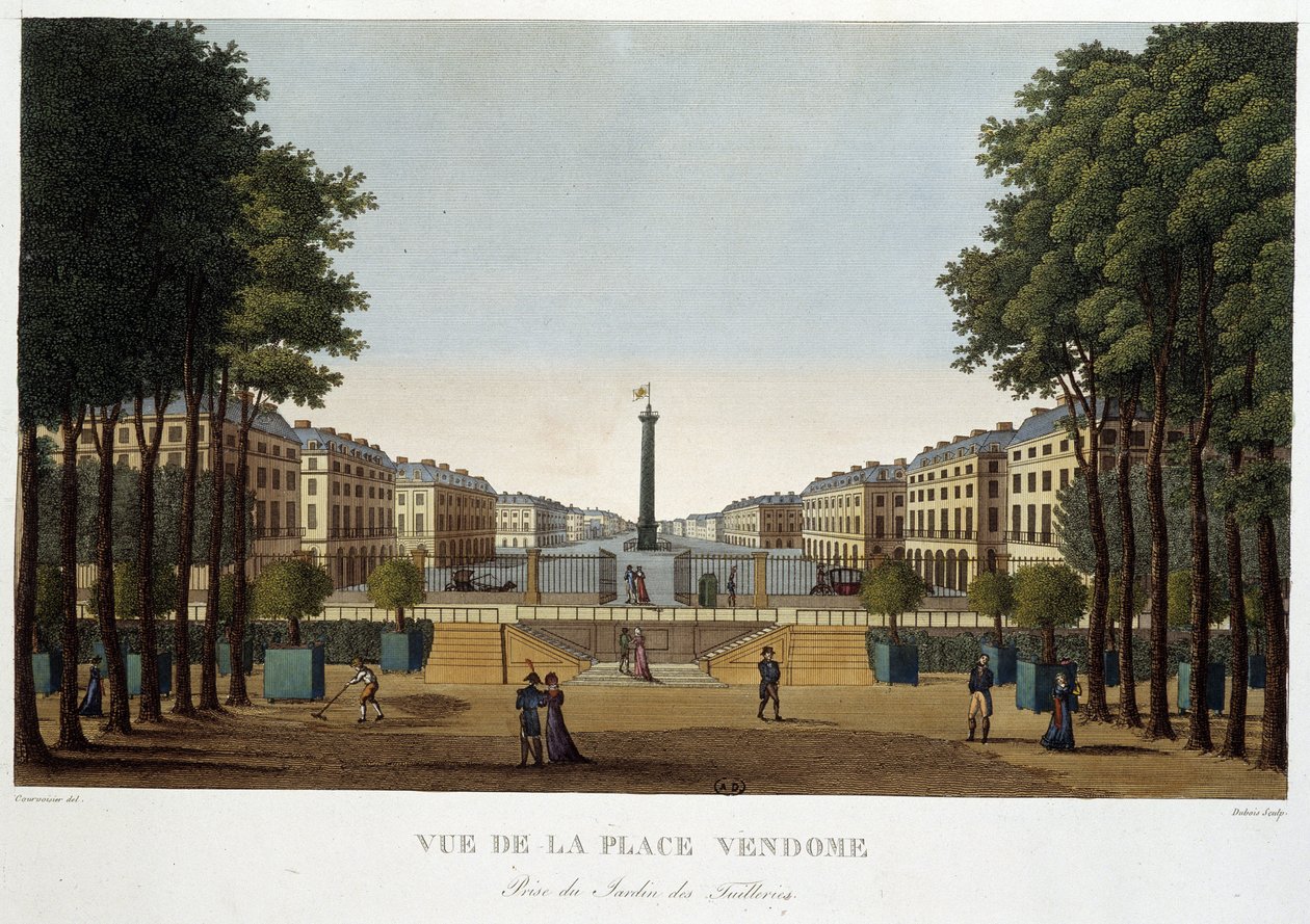 Place Vendôme, näkymä puutarhaan - Courvoisier