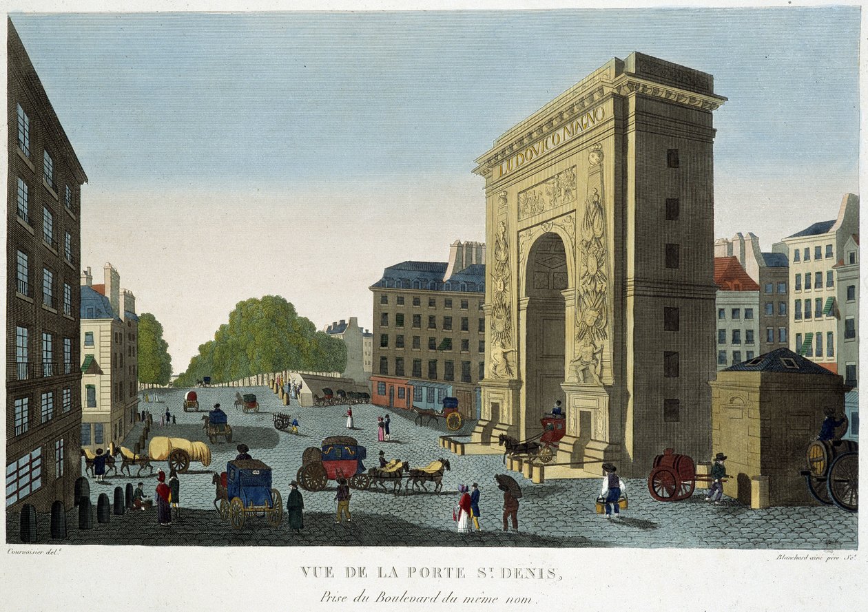 Näkymä Porte de Saint-Denis