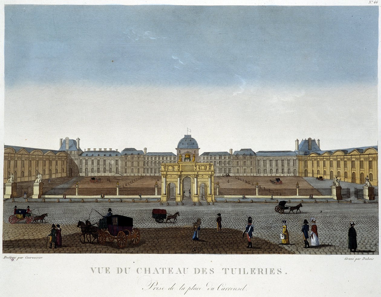 Näkymä Chateau des Tuileries