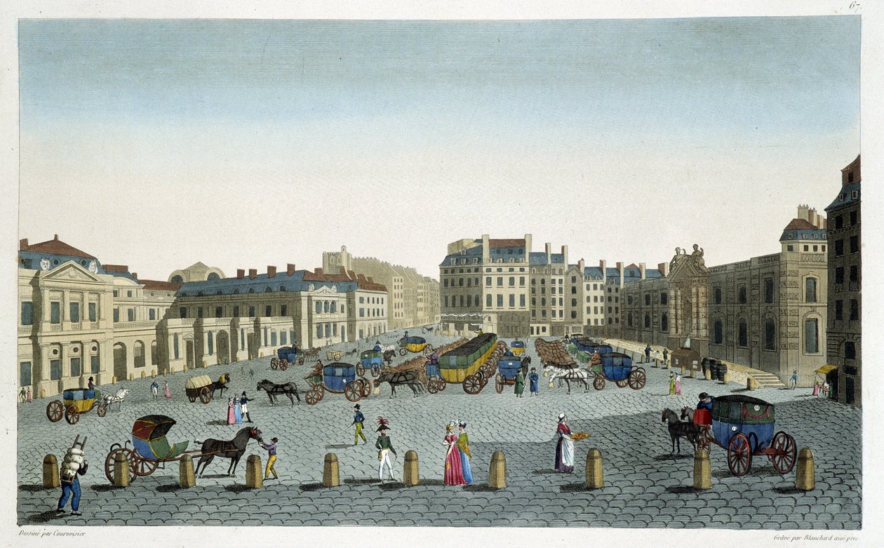 Näkymä Palais Royalille ja Chateau d