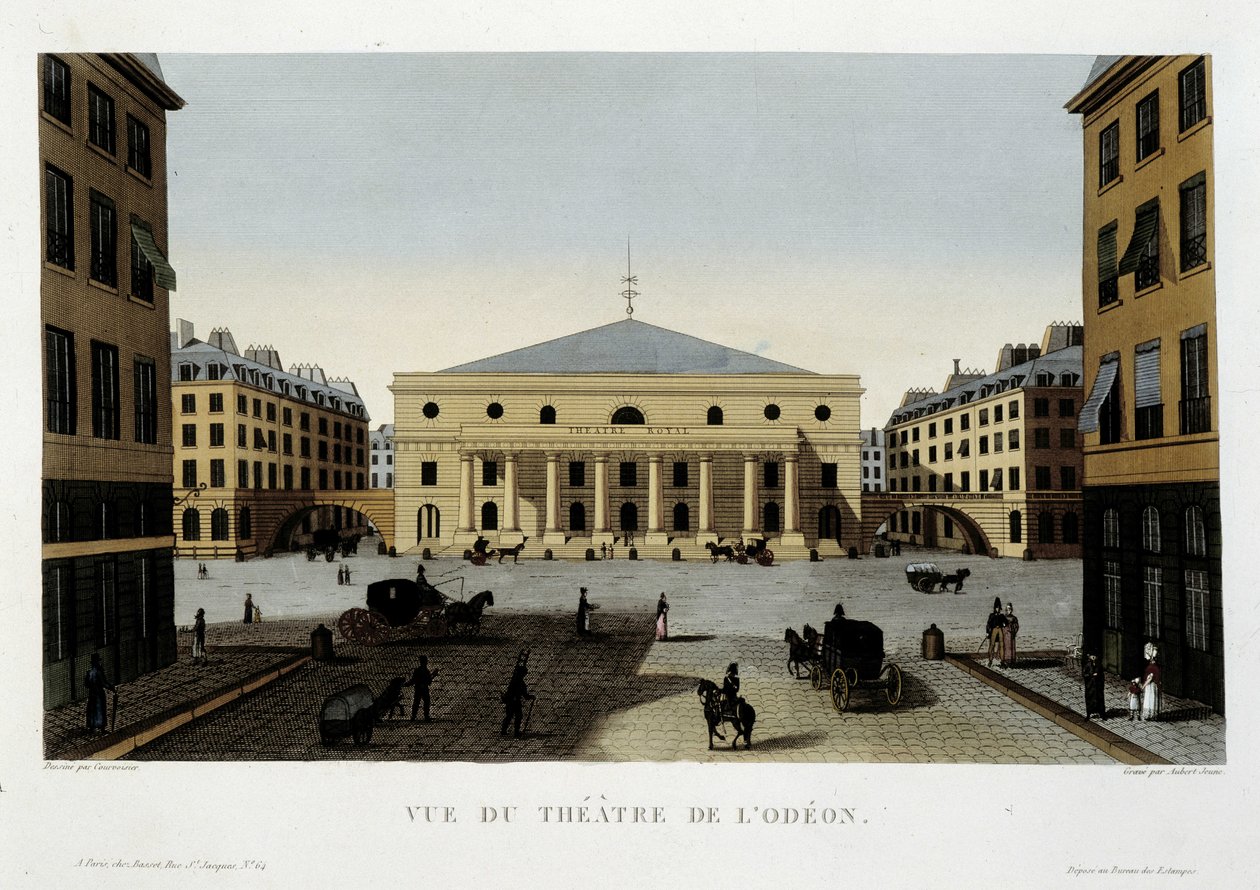 Näkymä Odeon-teatterista - Courvoisier