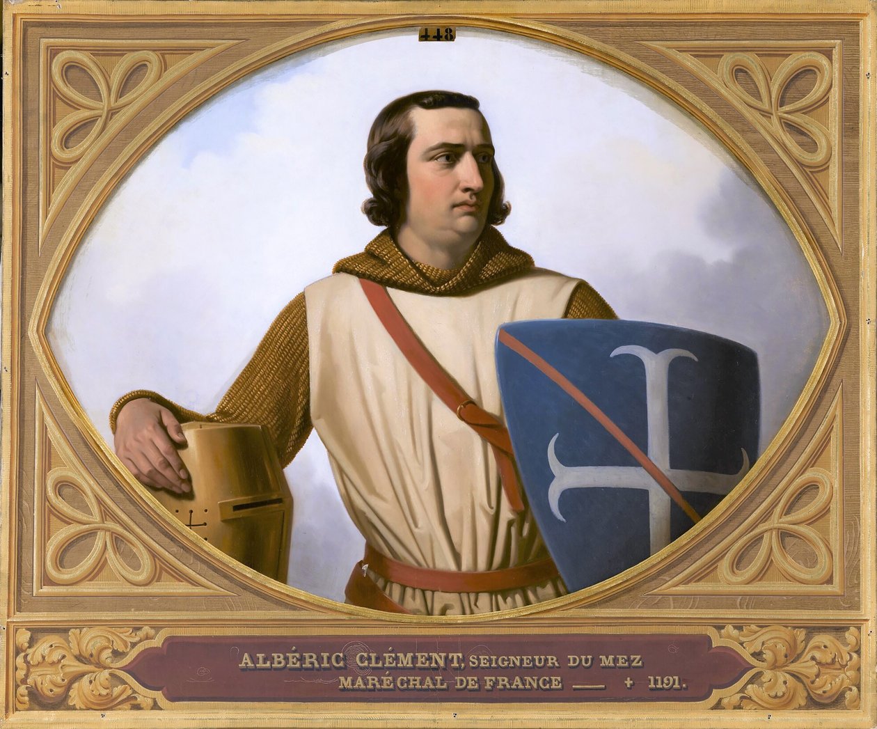 Albéric Clément, Ranskan ensimmäinen marsalkka, 1844. tekijältä Henri Decaisne