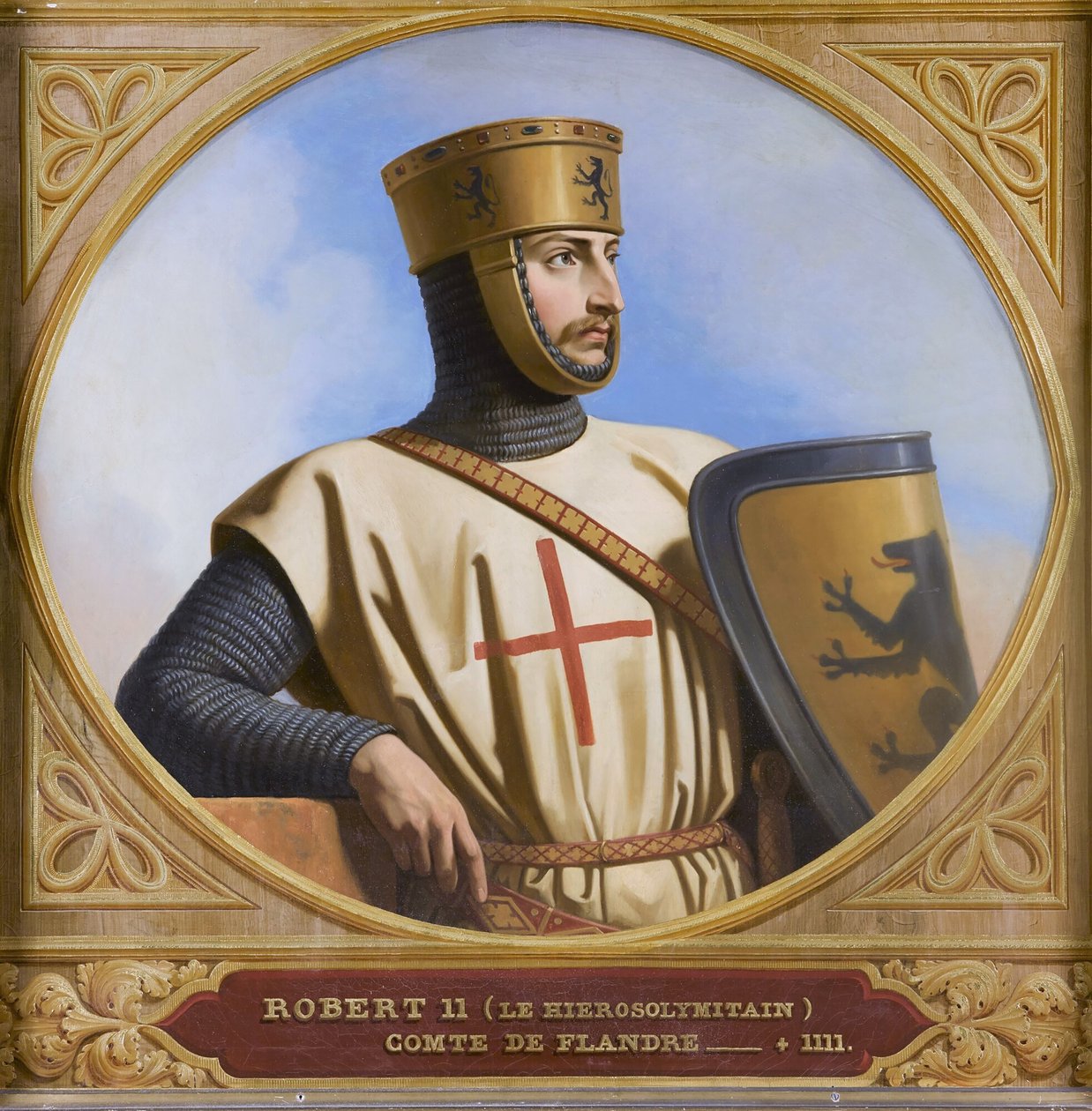 Robert II Jerusalemista, 1843. tekijältä Henri Decaisne