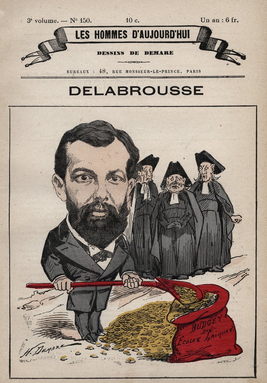 Sarjakuva Lucien Delabroussesta Les Hommes d