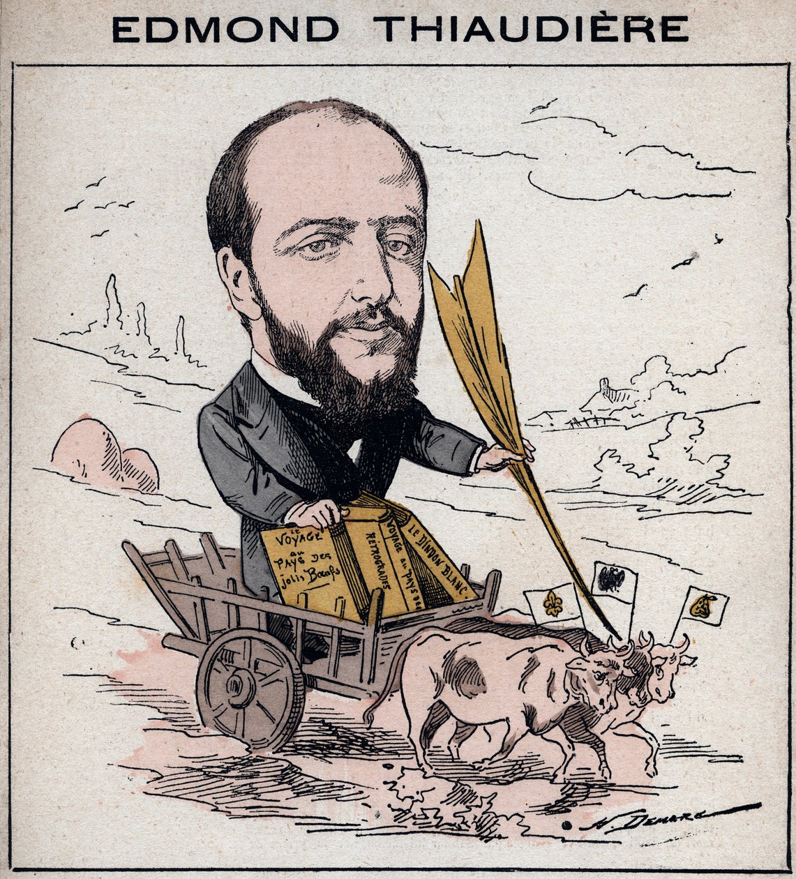 Edmond Antoine Delphin Thiaudiere tekijältä Henri Demare