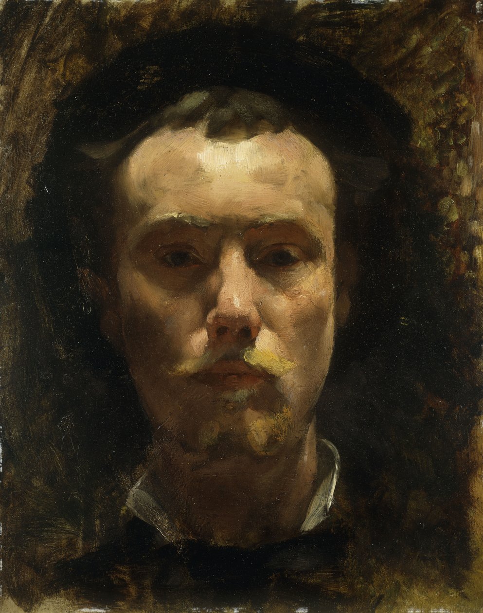 Automaattinen muotokuva, n. 1885 tekijältä Henri Edmond Cross