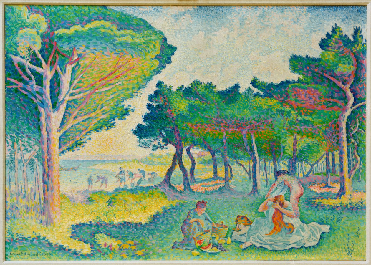 Välimeren reunat tekijältä Henri Edmond Cross