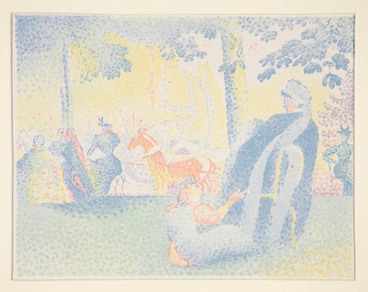 Champs Elysees tekijältä Henri Edmond Cross