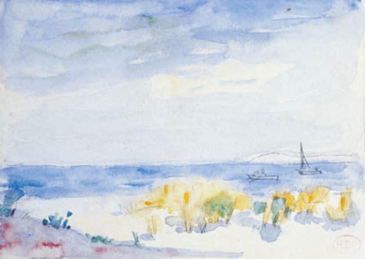 Rannikkomaisema tekijältä Henri Edmond Cross