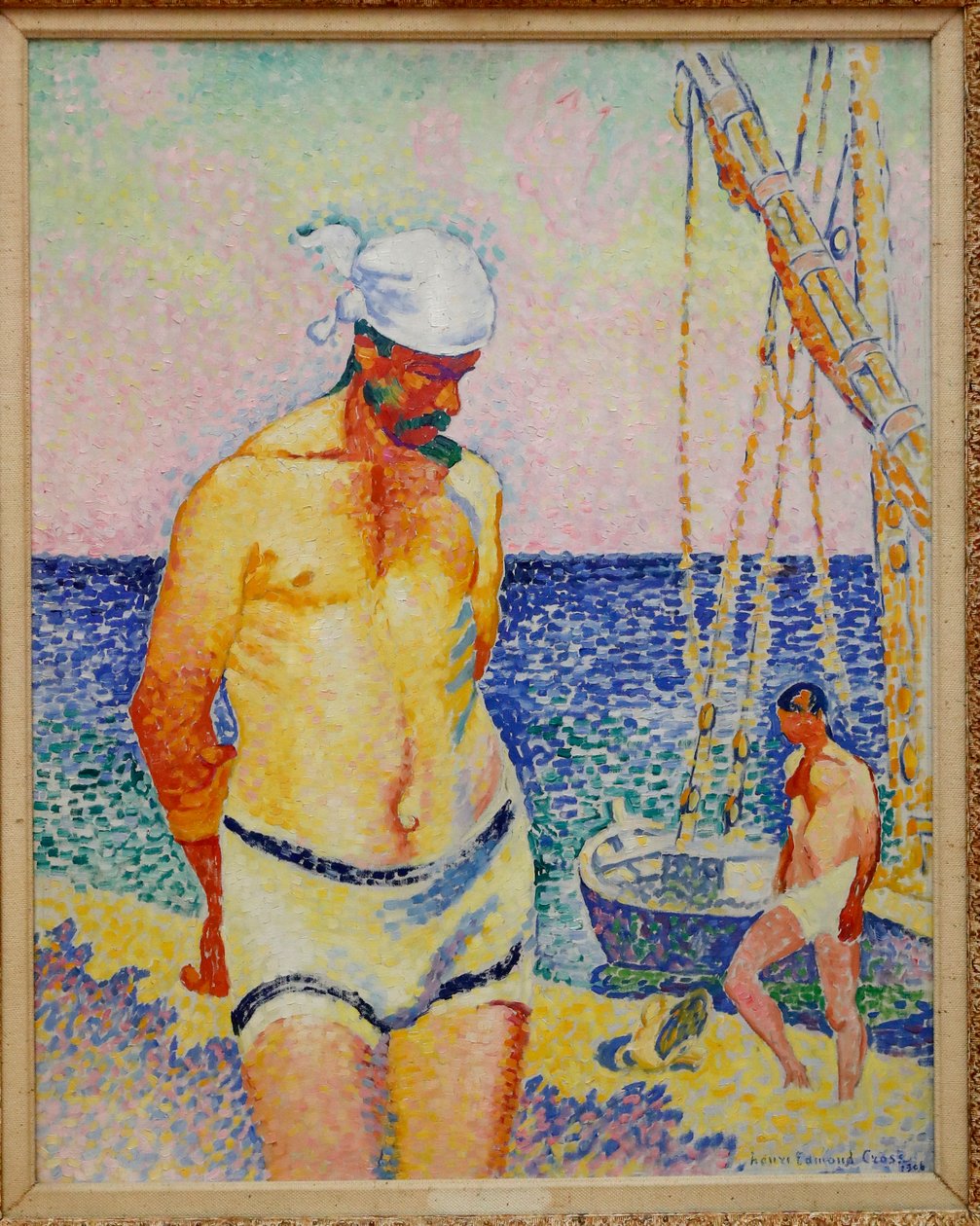Lesteur, 1908 tekijältä Henri Edmond Cross