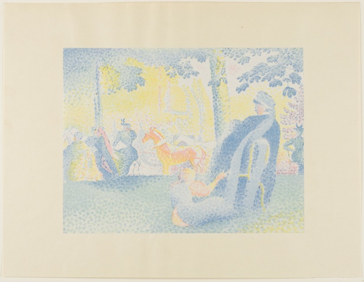 Champs Elysees tekijältä Henri Edmond Cross