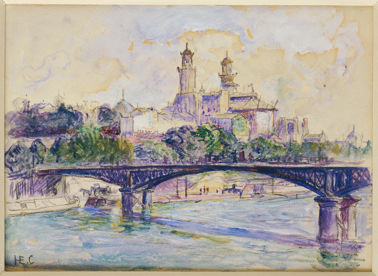 Seine Trocaderon edessä tekijältä Henri Edmond Cross