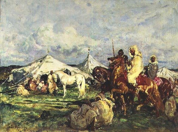 Hevosmiehet tekijältä Henri Emilien Rousseau