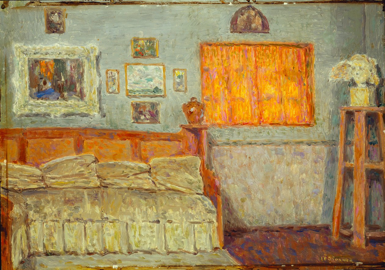 Taiteilijan studio, Gerberoy tekijältä Henri Eugene Augustin Le Sidaner