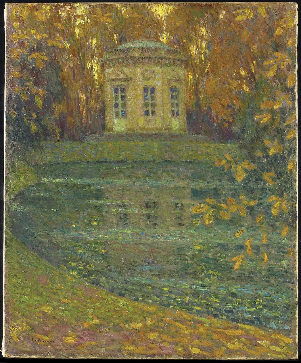 Belvedere Trianonissa, Versailles, 1915 tekijältä Henri Eugene Augustin Le Sidaner