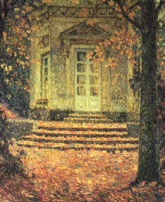 Musiikkipaviljonki tekijältä Henri Eugene Augustin Le Sidaner