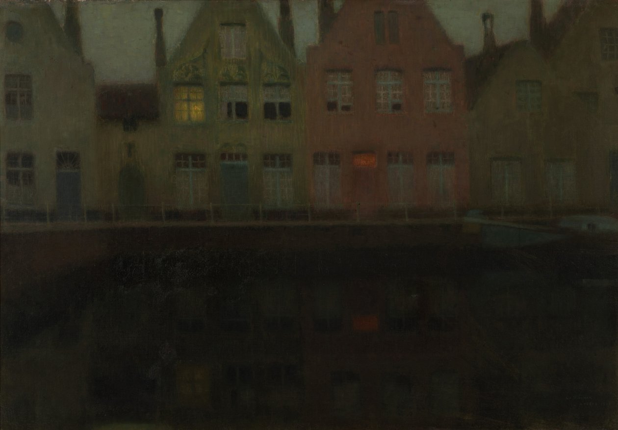 Laituri tekijältä Henri Eugene Augustin Le Sidaner