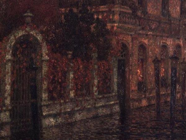 Venetsian kanava (öljy kankaalle) tekijältä Henri Eugene Augustin Le Sidaner
