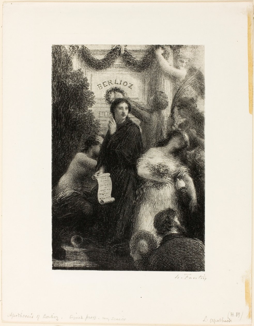 Apoteoosi tekijältä Henri Fantin-Latour