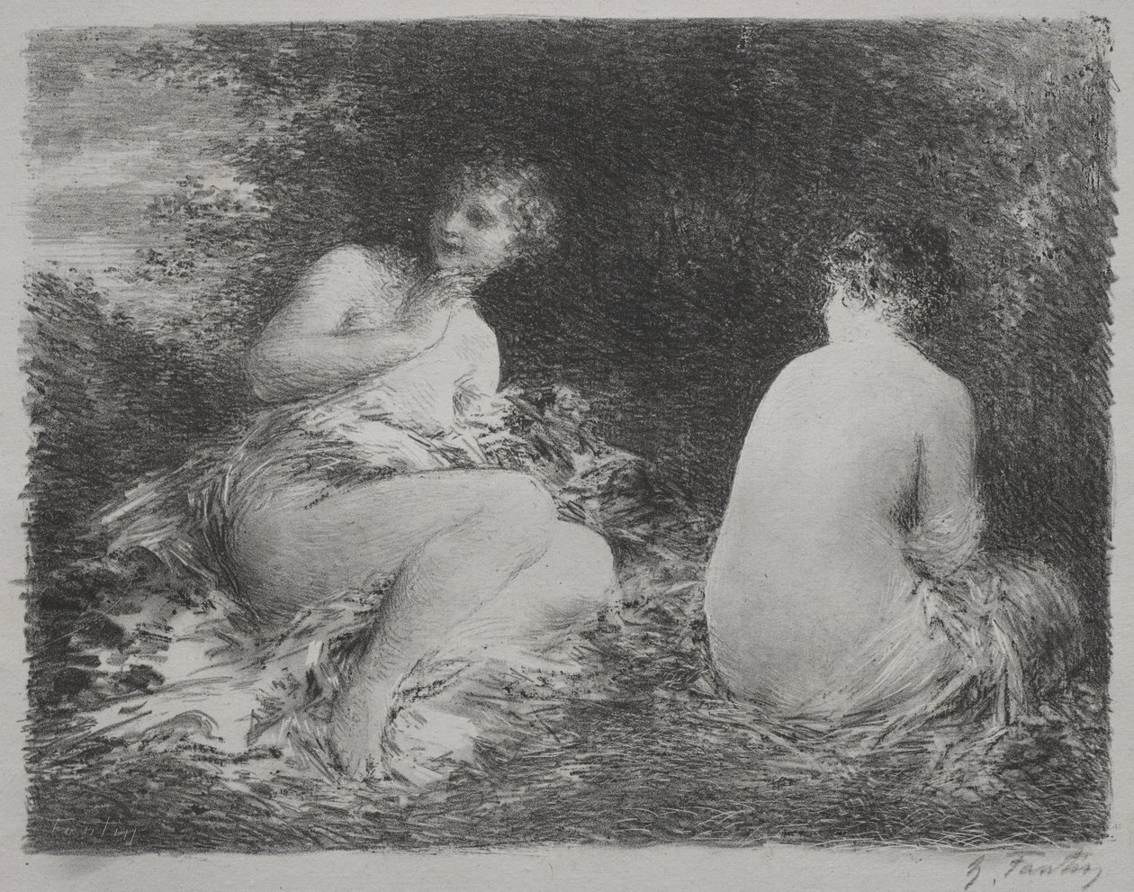 Uimarit tekijältä Henri Fantin-Latour