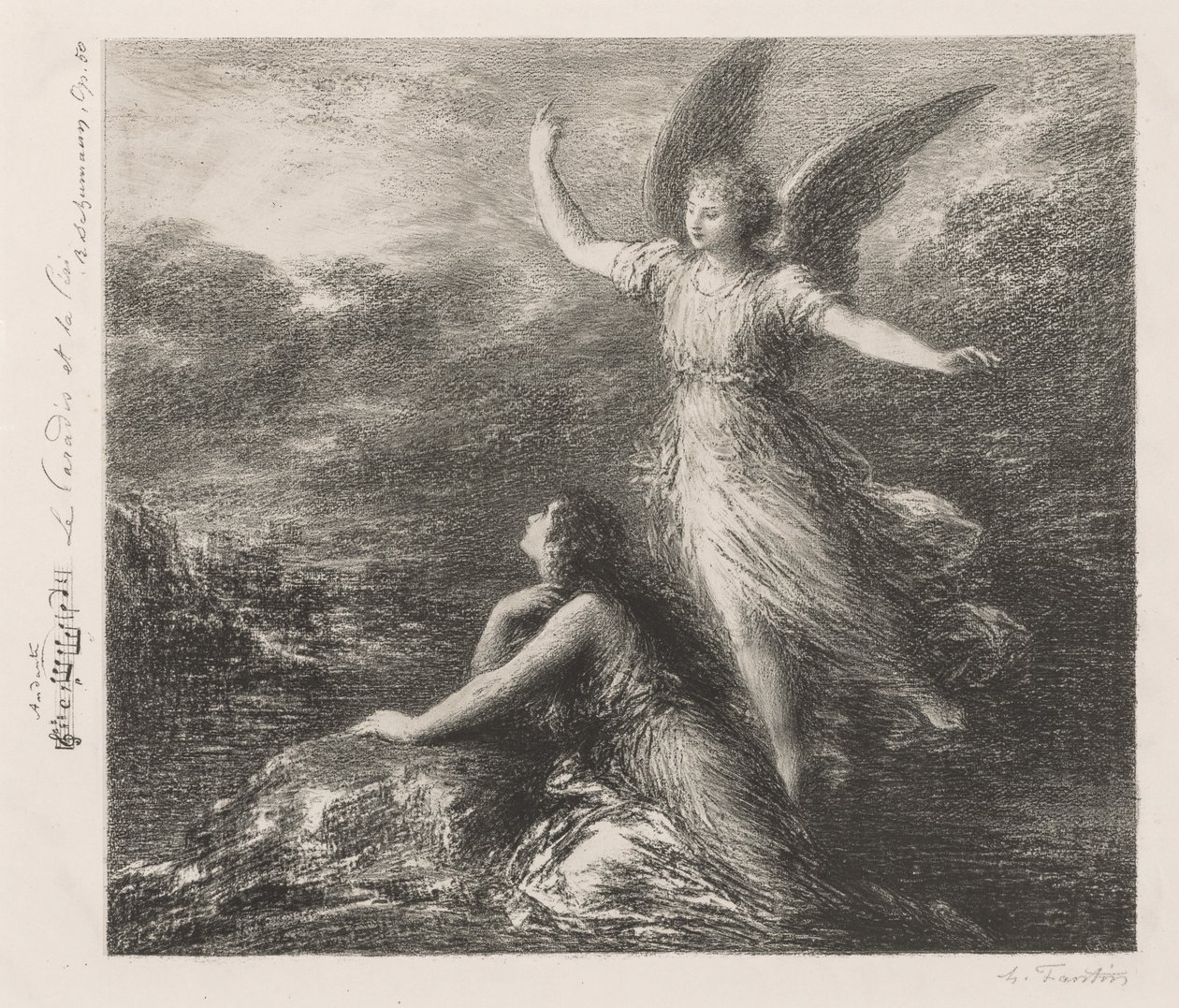 Debyytti Paradise and the Peristä (toinen levy) tekijältä Henri Fantin-Latour