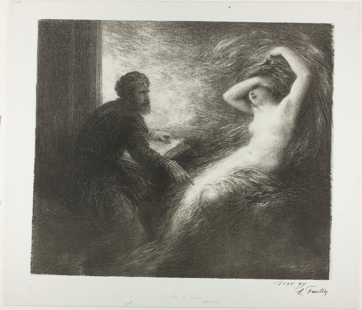 Mielikuva Kundrysta tekijältä Henri Fantin-Latour
