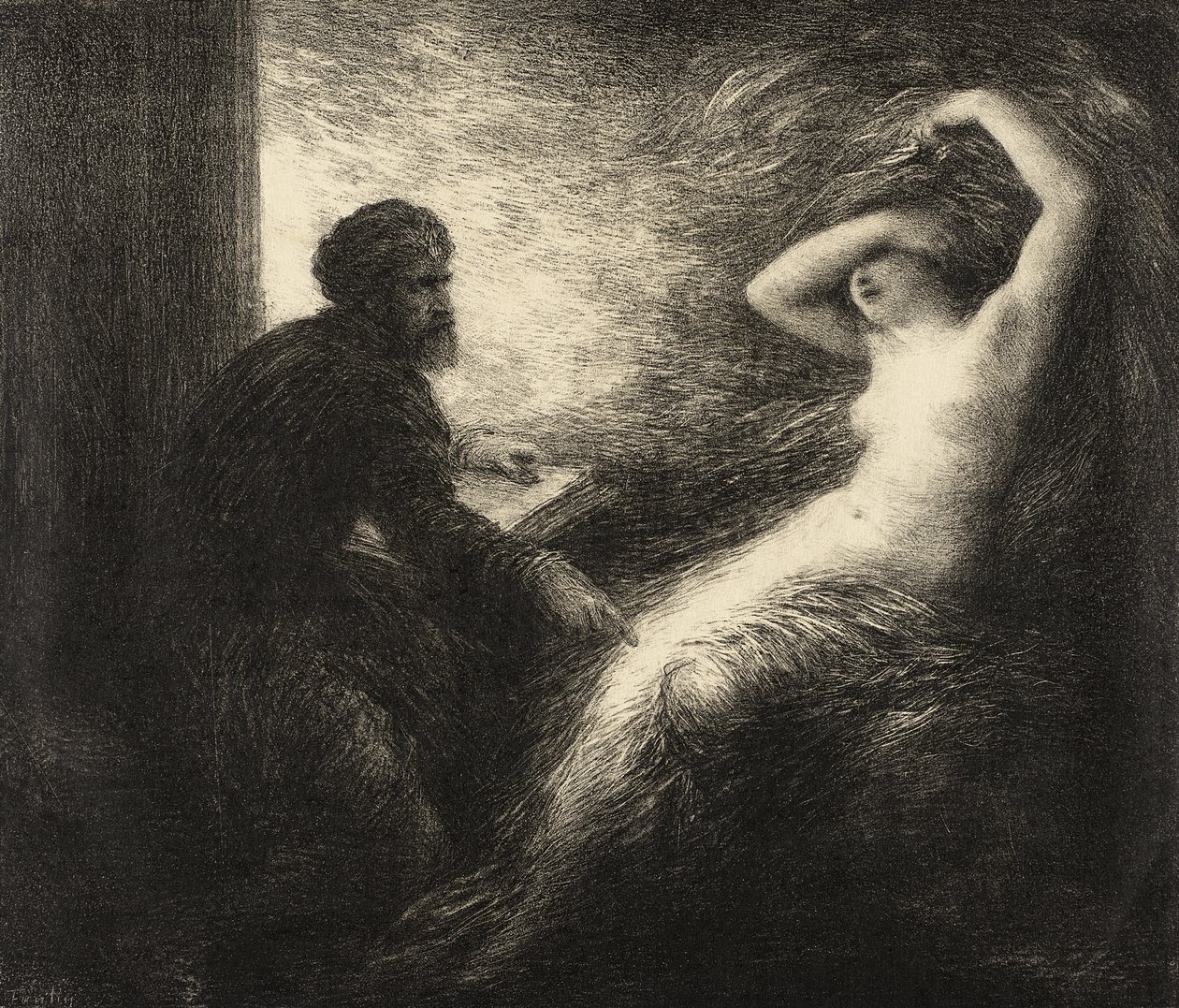 Kundryn kutsuminen tekijältä Henri Fantin-Latour