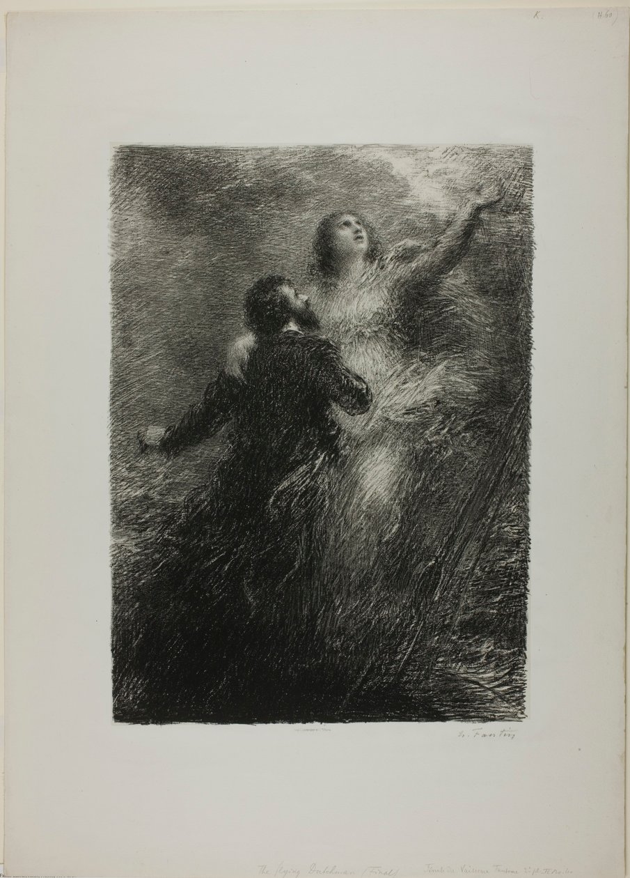 Lentävän hollantilaisen finaali, toinen levy tekijältä Henri Fantin-Latour
