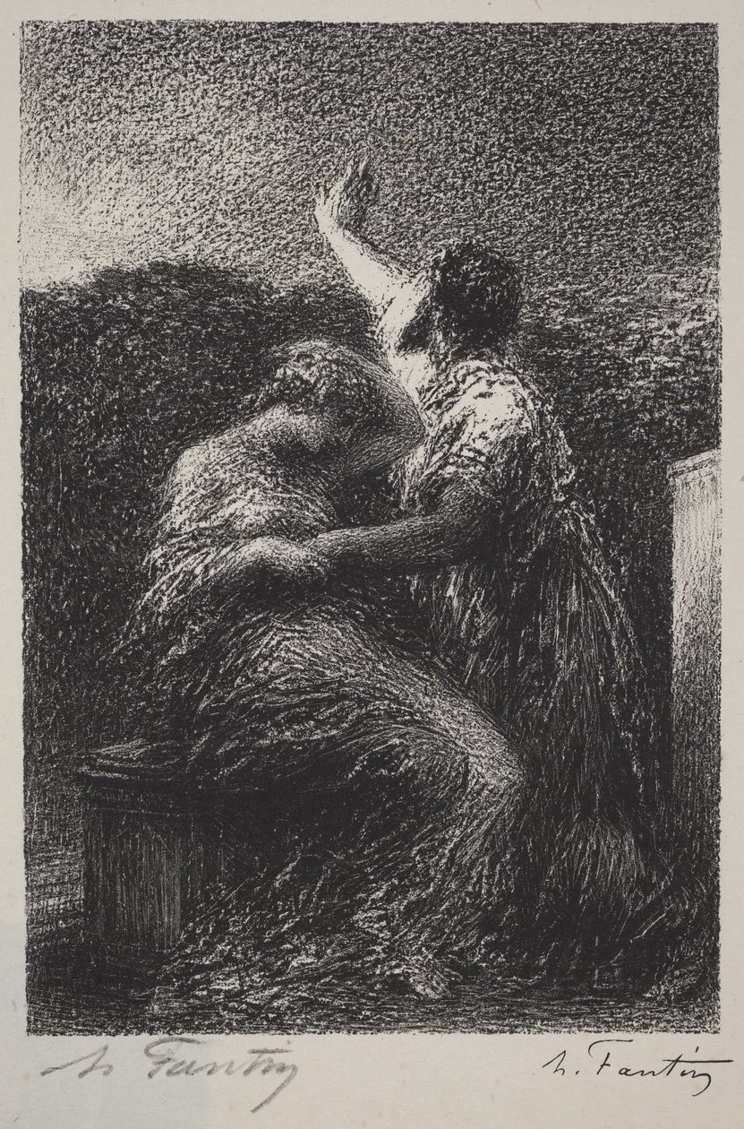 Maagi Balthazar ja Fatime tekijältä Henri Fantin-Latour