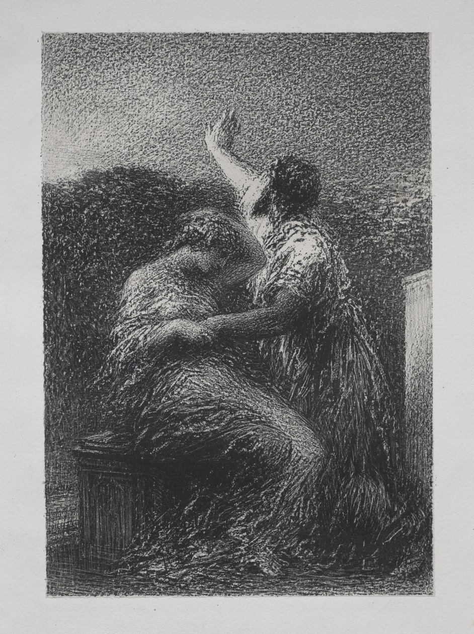 Taikuri Baltajar ja Fatime tekijältä Henri Fantin-Latour